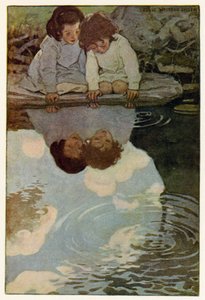 Spiegel-Fluss von Jessie Willcox Smith