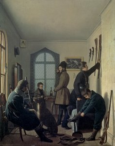 Vorbereitungen zur Jagd von Jevgraf Fiodorovitch Krendovsky