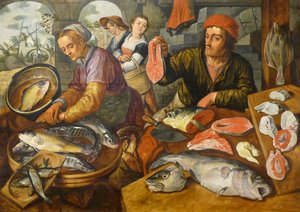 Der Fischmarkt von Joachim Beuckelaer