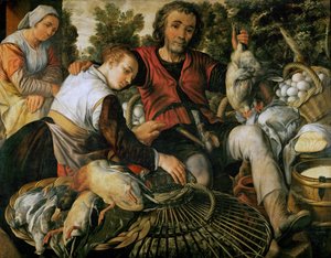 Marktszene von Joachim Beuckelaer