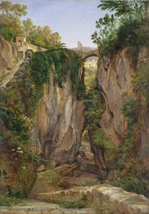 Ein felsiges Tal in Sorrent, 1823