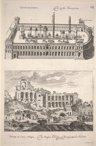 Illustration aus "Des Alten und Neuen Roms Grosser Schau-Platz" von Joachim von Sandrart von Joachim von Sandrart