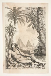 Nilus, aus Sculpturae Veteris Admirata von Joachim von Sandrart
