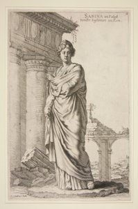 Sabina im Palast von Pr. Iustinian in Rom