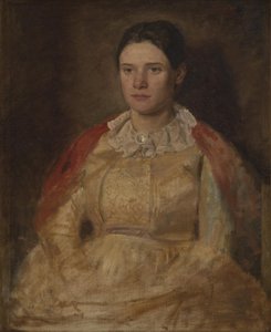 Agnete Skovgaard, geb. Lange, die Frau des Künstlers