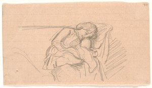Frau mit Kind auf dem Schoß, sitzend auf dem Sofa