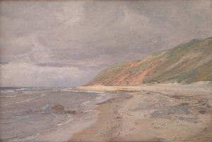 Strand von Tisvilde. Grau