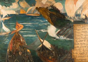Eroberung Mallorcas von Joaquim Mir i Trinxet