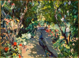 Garten der Casa Mir von Joaquim Mir i Trinxet