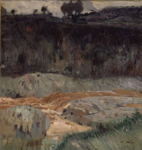 Rotes Wasser von Joaquim Mir i Trinxet