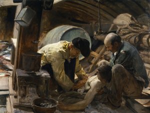 Und sie sagen immer noch, Fisch sei teuer von Joaquín Sorolla