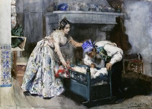 Vorsichtig, ihn nicht aufwecken von Joaquín Sorolla