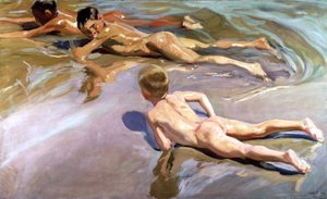 Kinder am Strand