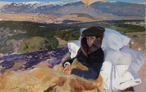Genesende Maria in El Pardo, 1906 von Joaquin Sorolla y Bastida