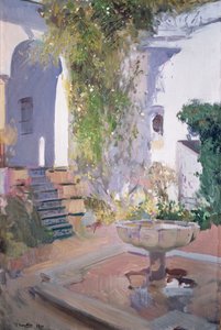 Gartengrotte, Alcazar von Sevilla