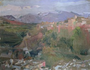 Granada von Joaquin Sorolla y Bastida