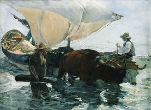 Die Rückkehr vom Fischen