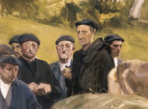 Typen von Guipuzcoa von Joaquín Sorolla