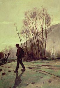 Der Arbeiter von Joaquin Vayreda