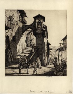 Madonna in der Wand, Subiaco, 1929