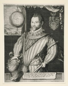 Sir Francis Drake von Jodocus Hondius