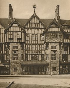 Teil des Tudor-Gebäudes von Liberty in der Great Marlborough Street, ca. 1935 von Joel