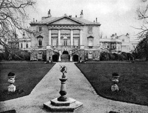 The White Lodge im Richmond Park, London, 1926-1927
