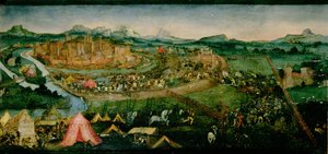 Die Schlacht von Pavia von Joerg the Elder Breu