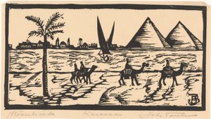 Karawane von Joh. Fonken (signed by artist)