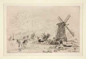 Batavia von Johan Barthold Jongkind