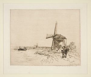 Der Treidelpfad von Johan Barthold Jongkind
