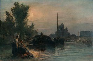 Mondlicht von Johan Barthold Jongkind