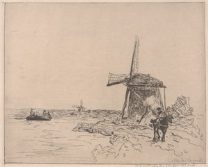 Der Treidelpfad von Johan Barthold Jongkind