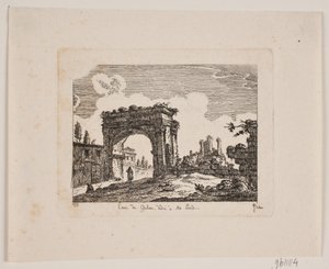 Römische Ruinen von Johan Bülow