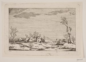 Winterlandschaft von Johan Bülow