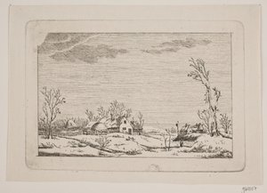 Winterlandschaft von Johan Bülow