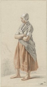 Stehendes Mädchen, nach links