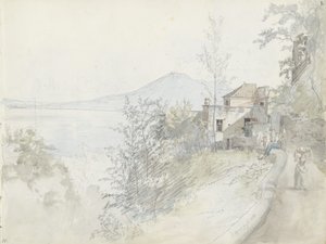 Aus der Umgebung von Castellammare von Johan Christian Dahl