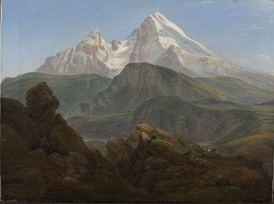 Der Watzmann von Johan Christian Dahl