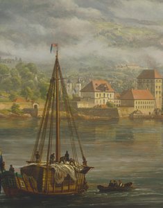 Ansicht von Bergen von Johan Christian Dahl
