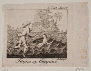 Vignette. Tityrus und Eurydice