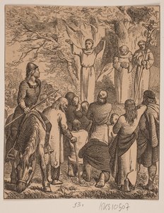 Ansgar verkündet das Christentum