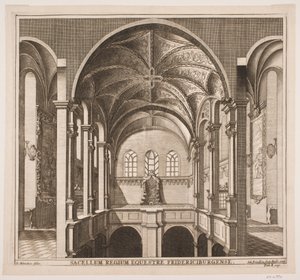 Der obere Umgang in der Schlosskirche Frederiksborg