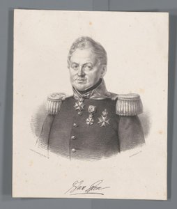 Porträt von Joseph Jacobus Baron van Geen von Johan Hendrik Hoffmeister