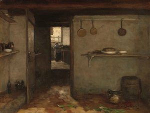 Keller des Hauses des Künstlers in Den Haag