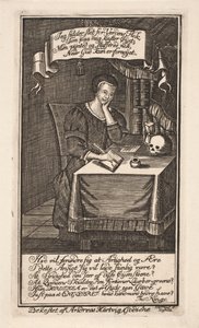 Dorthe Engelbrechtsdatter von Johan Herman Thiele