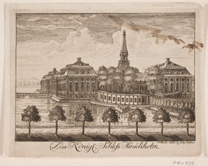 Schloss Hørsholm von Johan Herman Thiele