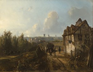 Ansicht auf Montmartre