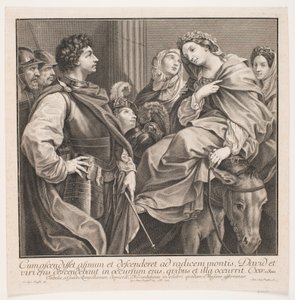 David und Abigail von Johan Martin Preisler