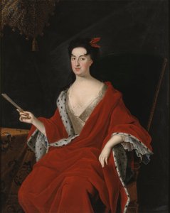 Catherine Opalinska, Königin von Polen (1680-1747) (Porträt) von Johan Starbus